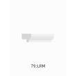 96-in Light Rail Molding, White, LRM-WH