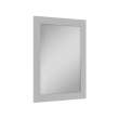 24-in x 34-in Shaker Framed Vanity Mirror, Light Grey, VM2434-MR-FR01-LG