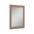 24-in x 34-in Shaker Framed Vanity Mirror, Tan Wood, VM2434-MR-FR01-TW
