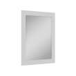 24-in x 34-in Shaker Framed Vanity Mirror, White, VM2434-MR-FR01-WH
