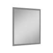 30-in x 34-in Slim Shaker Framed Vanity Mirror, Light Grey, VM3034-MR-FR02-LG