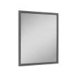 30-in x 34-in Slim Shaker Framed Vanity Mirror, Smokey Grey, VM3034-MR-FR02-SG