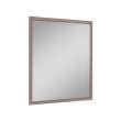 30-in x 34-in Slim Shaker Framed Vanity Mirror, Tan Wood, VM3034-MR-FR02-TW