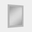 30-in x 34-in Shaker Framed Vanity Mirror, Light Grey, VM3034-MR-FR01-LG