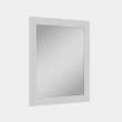 30-in x 34-in Shaker Framed Vanity Mirror, White, VM3034-MR-FR01-WH