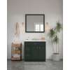 36-in x 34-in Slim Shaker Framed Vanity Mirror, Green, VM3634-MR-FR02-GR