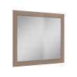 36-in x 34-in Shaker Framed Vanity Mirror, Tan Wood, VM3634-MR-FR01-TW