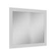 36-in x 34-in Shaker Framed Vanity Mirror, White, VM3634-MR-FR01-WH