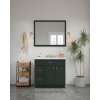 42-in x 34-in Slim Shaker Framed Vanity Mirror, Green, VM4234-MR-FR02-GR