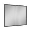 42-in x 34-in Slim Shaker Framed Vanity Mirror, Smokey Grey, VM4234-MR-FR02-SG