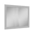 42-in x 34-in Shaker Framed Vanity Mirror, Light Grey, VM4234-MR-FR01-LG