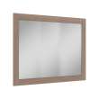 42-in x 34-in Shaker Framed Vanity Mirror, Tan Wood, VM4234-MR-FR01-TW