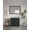 48-in x 34-in Slim Shaker Framed Vanity Mirror, Green, VM4834-MR-FR02-GR
