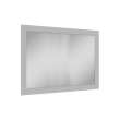 48-in x 34-in Shaker Framed Vanity Mirror, Light Grey, VM4834-MR-FR01-LG