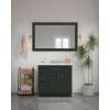 54-in x 34-in Shaker Framed Vanity Mirror, Green, VM5434-MR-FR01-GR