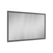 54-in x 34-in Slim Shaker Framed Vanity Mirror, Smokey Grey, VM5434-MR-FR02-SG