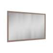 54-in x 34-in Slim Shaker Framed Vanity Mirror, Tan Wood, VM5434-MR-FR02-TW