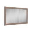54-in x 34-in Shaker Framed Vanity Mirror, Tan Wood, VM5434-MR-FR01-TW
