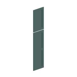 24-in x 85-in Shaker Tall Decorative End Panel, Green, TDEP2490-FR01-GR