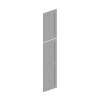 24-in x 85-in Shaker Tall Decorative End Panel, Light Grey, TDEP2490-FR01-LG