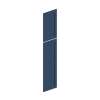 24-in x 85-in Shaker Tall Decorative End Panel, Navy Blue, TDEP2490-FR01-NB