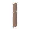 24-in x 85-in Shaker Tall Decorative End Panel, Tan Wood, TDEP2490-FR01-TW
