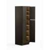 30-in x 24-in x 84-in Ready To Assemble Shaker Four Door Tall Utility Cabinet, Smokey Grey, U308424-RTA-FR01-SG