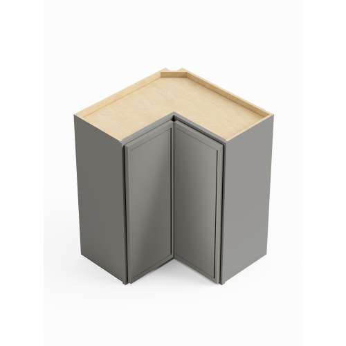 24-in x 12-in x 30-in Ready To Assemble Slim Shaker Easy Reach Wall Cabinet, Light Grey, WER2430-RTA-FR02-LG