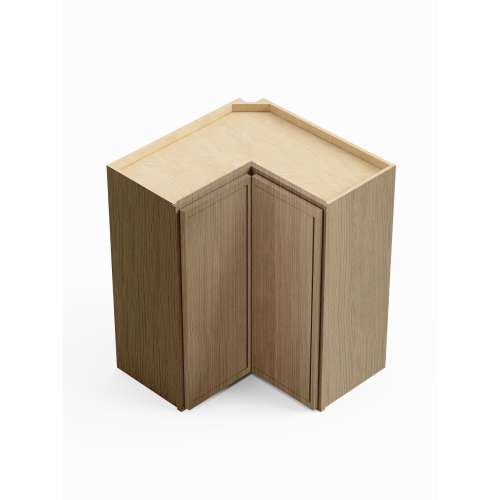 24-in x 12-in x 30-in Ready To Assemble Slim Shaker Easy Reach Wall Cabinet, Tan Wood, WER2430-RTA-FR02-TW