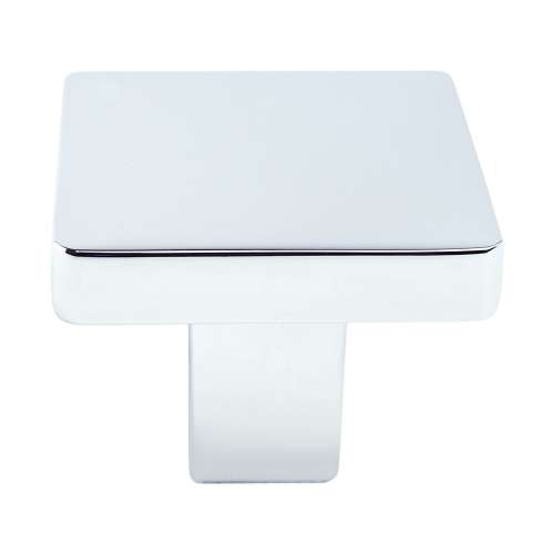 Contemporary Advantage One 1-1/8-in x 1-1/8-in Square Knob, Polished Chrome 0950-1026-P