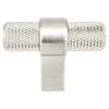 Radial Reign 2-in x 3/4-in Knob, Brushed Nickel 5024-4BPN-P