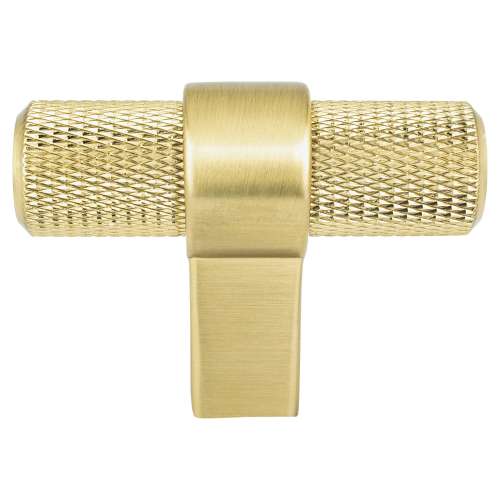 Radial Reign 2-in x 3/4-in Knob, Modern Brushed Gold 5048-4MDB-P