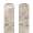 Saramar Inside Corner Trim Pair - 72 inch x 2, Sand Creme