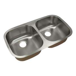 Classic Stainless Steel 32 Undermount Kitchen Sink Kit with Bottom Grids, Flip-Top Strainer, Flip-Top Disposal Straine
