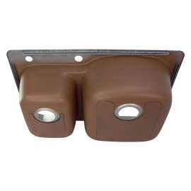 Classic Stainless Steel 33-in Drop-in Kitchen Sink - Multiple Hole Configurations Available