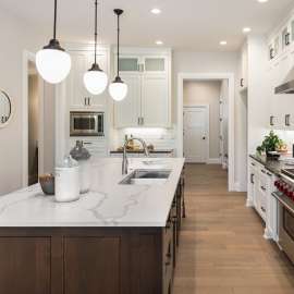 KKM-DTDE332210-M Diamond Sink Kit with Equal Double Bowls, Micro Dual Mount Installation, Magnetic Accessories Kit, and Drain Kit