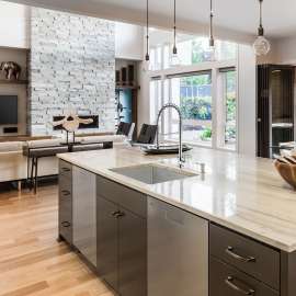 KKM-DTSB232210-M Diamond Sink Kit with Single Bowl, Micro Dual Mount Installation, Magnetic Accessories Kit, and Drain Kit