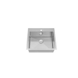 Diamond Stainless Steel 25-in Dual Mount Kitchen Sink - Multiple Hole Configurations Available