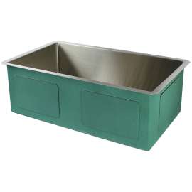 Diamond Stainless Steel 30-in Undermount Kitchen Sink