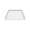 Solid Surface 39-in x 38-in Barrier Free Shower Base with Center Drain