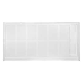 Linear 60-in x 34-in Rectangular Alcove Shower Base with Right Hand Drain - In Multiple Colors