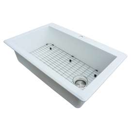 Stainless Steel 14.92-in. Bottom Sink Grid for Radius RTSS3322, Radius RUSS3118