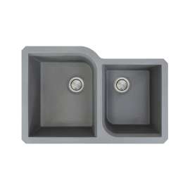 Radius Granite 31-in Undermount Kitchen Sink