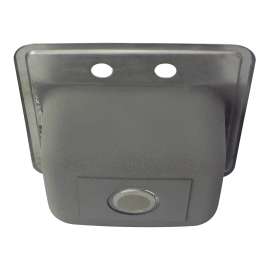 Select Stainless Steel 15-in Drop-in Kitchen Sink - Multiple Hole Configurations Available