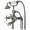 T4210-BN Cromwell Two-Handle Freestanding Tub Faucet With Hand Shower, Brushed Nickel