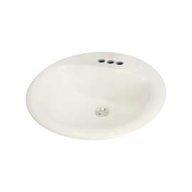 TL-1564 Preston Vitreous China Drop-in Lavatory with 4-in Centerset