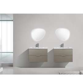 Harper LED-Backlit Contemporary Mirror