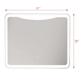 Transolid Mason LED-Backlit Contemporary Mirror