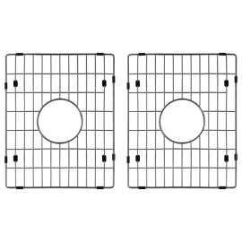 Bottom Stainless Steel Sink Grid Set for FUDC332010, FUDF332010, FUDH332010, FUDM331810, FUDR332010 Fireclay Kitchen Sinks