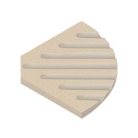 Transolid Decor 5-1/2-In Corner Soap Dish